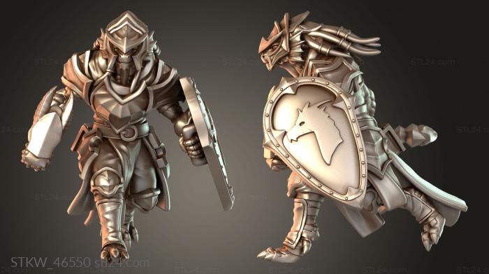 Dragonfolk Guardian Brave
