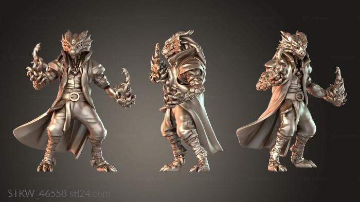 Dragonfolk Magus Arcane