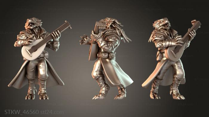 Dragonfolk Minstrel Artistic