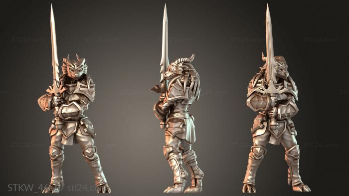 Dragonfolk Warrior Strong