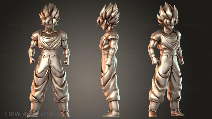 Dragoon Goku Saiyan Transformed