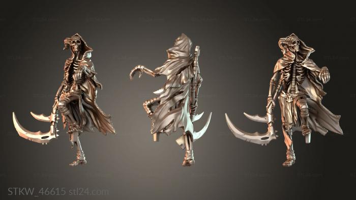 Military figurines (Dragun Death Ider Rider Mounted, STKW_46615) 3D models for cnc