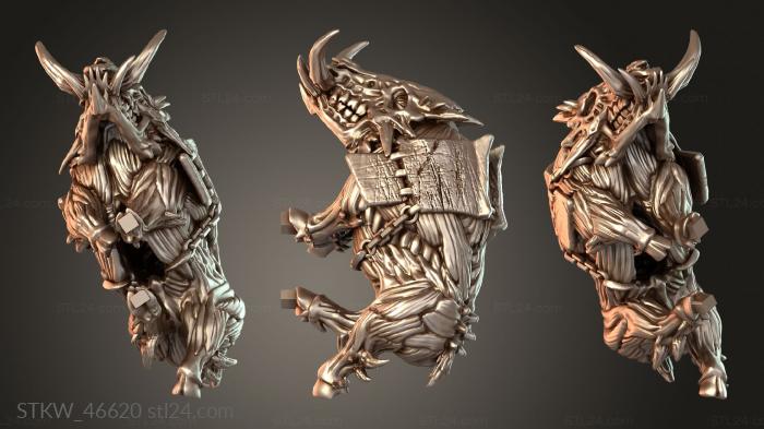 Military figurines (Dragun Warthogs Bo Wild, STKW_46620) 3D models for cnc