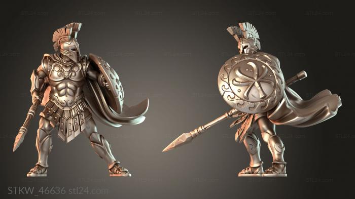 Dranken Dwarf Hoplite s Speared