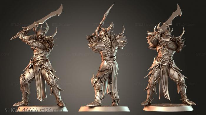 Draven Evernight Attack Helm Armored