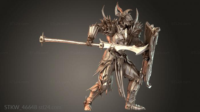 Draven Evernight Attack Helm Armored