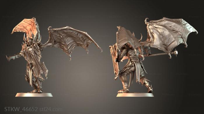 Draven Evernight Attack Wing Helmy Winged