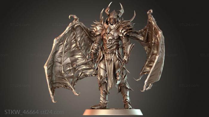 Draven Evernight Chief Wing Helm Crowned