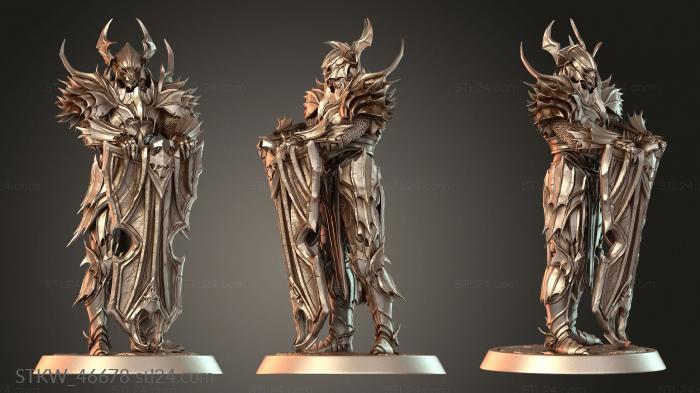Draven Evernight Protector Helm Enclosed