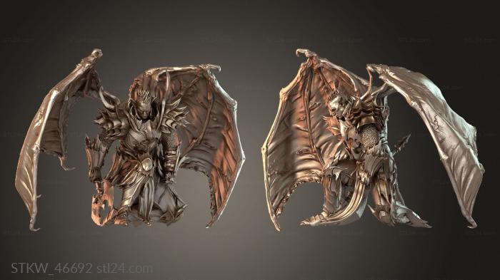 Draven Evernight Servitor Wing Axe Winged