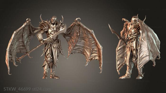 Draven Evernight Stand Helm Imposing