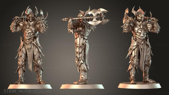 Draven Evernight Stand Helmd Dreaded