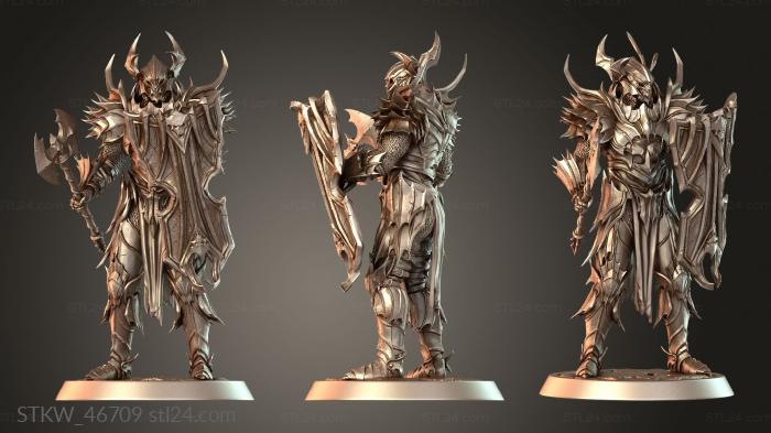 Draven Evernight Stand Helmo Ominous