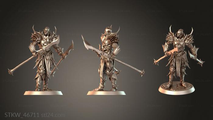 Draven Evernight Stand Spear Ready