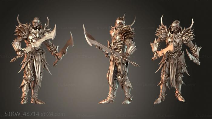 Draven Evernight Stand Sword Watchful