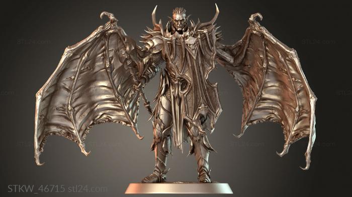 Draven Evernight Stand Wing Watchful