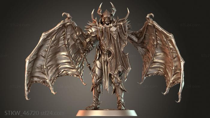 Draven Evernight Stand Wing Helm Regal