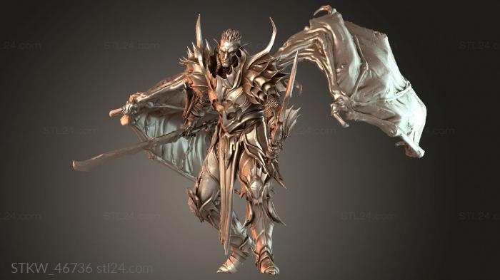 Draven Evernight Wing Sword Elegant