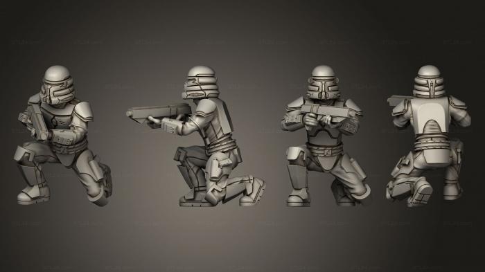 Military figurines (Crusader Carbine 2, STKW_4685) 3D models for cnc