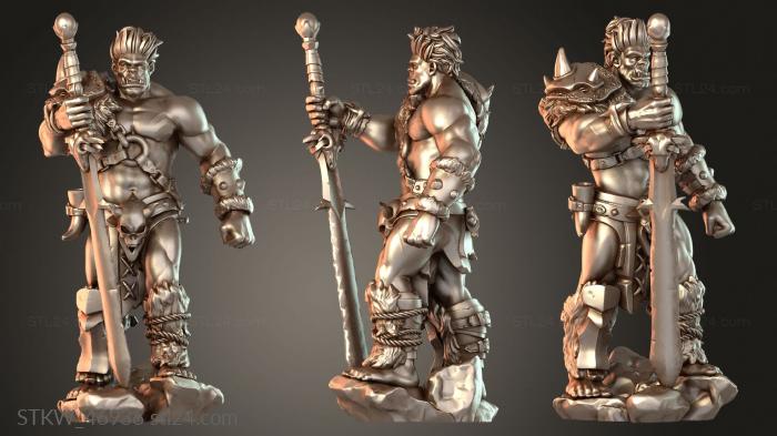 Dungeon Dog Barbarian Greatsword