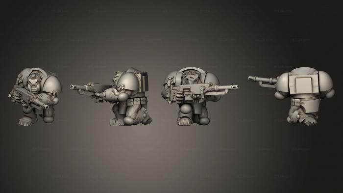 Military figurines (Crusader Sniper Arm 1 001, STKW_4694) 3D models for cnc