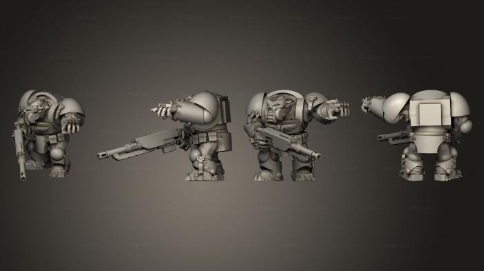 Military figurines (Crusader Sniper Arm 1 002, STKW_4695) 3D models for cnc