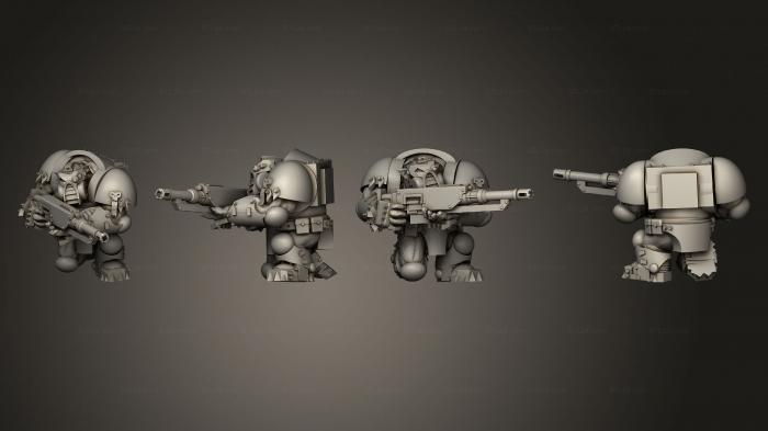 Military figurines (Crusader Sniper Arm 1 003, STKW_4696) 3D models for cnc