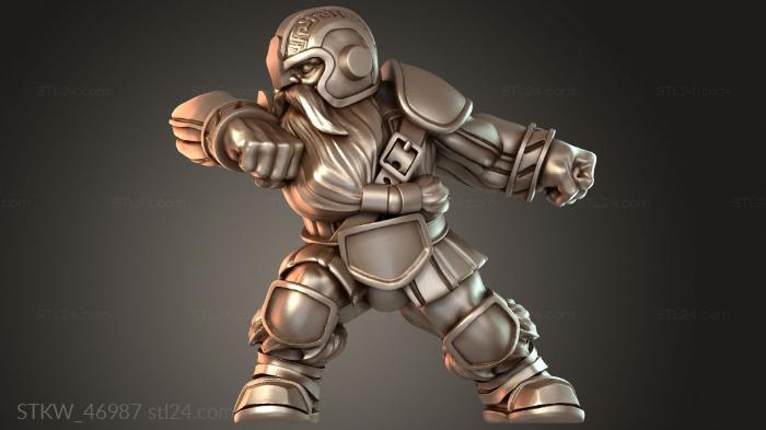 Military (Старый карлик, STKW_46987) 3D модель для ЧПУ станка
