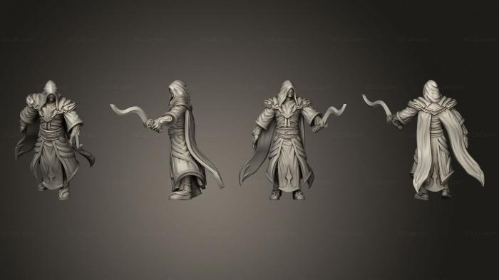 Military figurines (Cultist 2, STKW_4709) 3D models for cnc