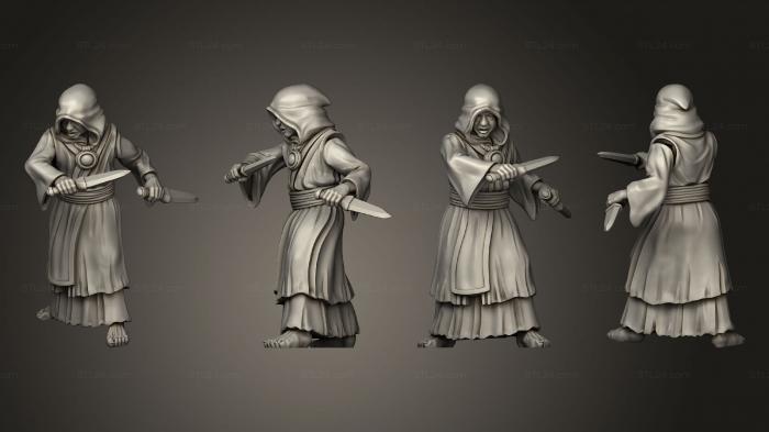 Military figurines (CULTIST v 2, STKW_4710) 3D models for cnc