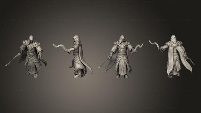 Military figurines (Cultist, STKW_4711) 3D models for cnc