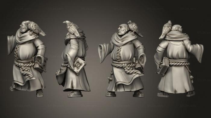Military figurines (cultist 02, STKW_4713) 3D models for cnc
