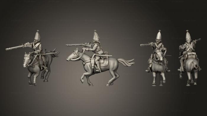 Military figurines (Curasiers 03, STKW_4717) 3D models for cnc