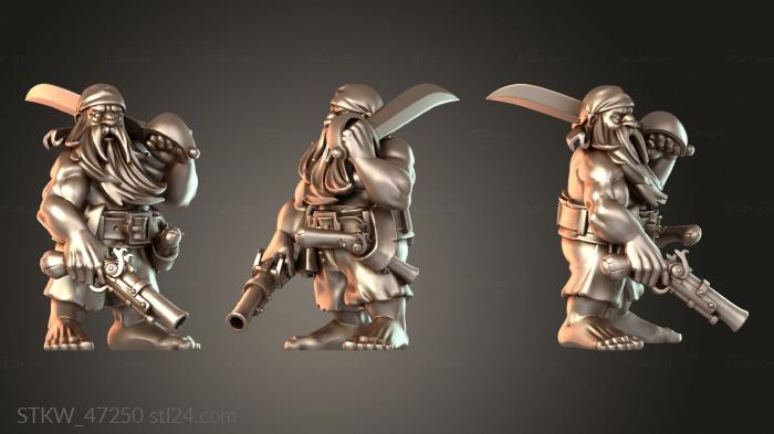 DWARF PIRATE clever