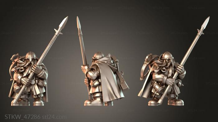 DWARF RANGER SPEAR courageous