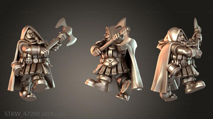 DWARF RANGERS AXE determined