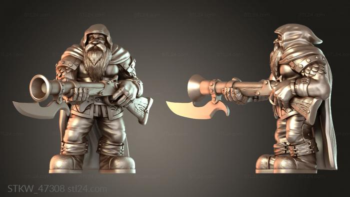 Dwarf rifleman Shooting