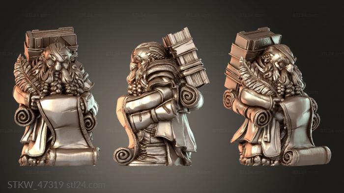 Dwarf Scribe astute