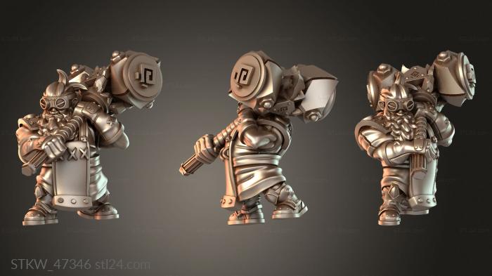 Dwarf Spark Gadgeteers meticulous
