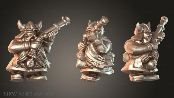 Dwarf Thunderer stoic