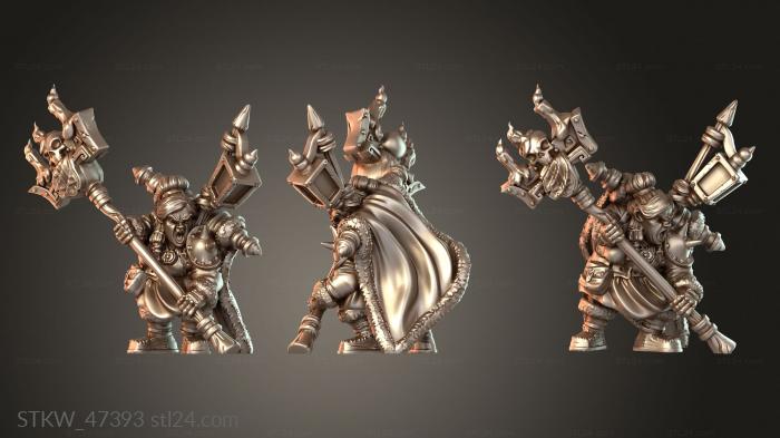 Dwarf Warlock Black