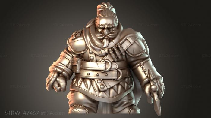Dwarven Rogue silent