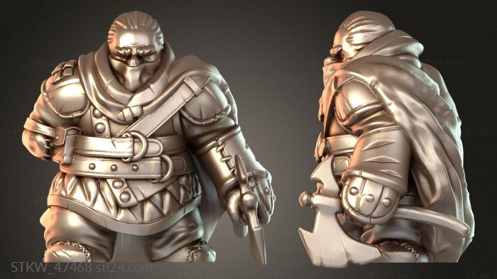 Dwarven Rogue wary
