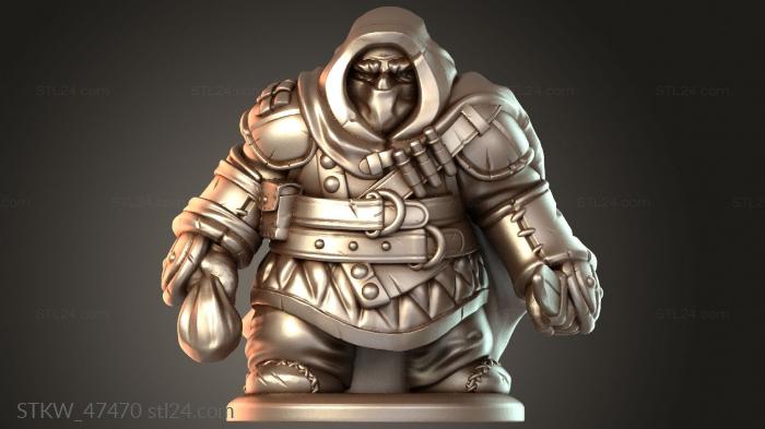 Dwarven Rogue lurking