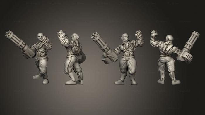 Military figurines (Cyberpsycho Autocannon, STKW_4748) 3D models for cnc
