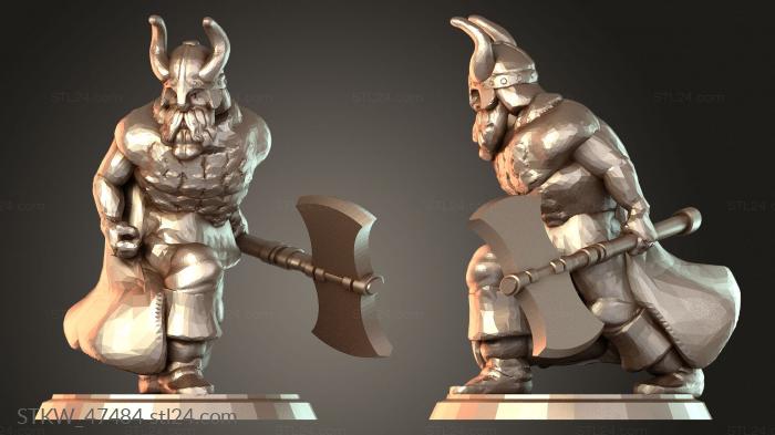 Dwarven warrior kevin mic