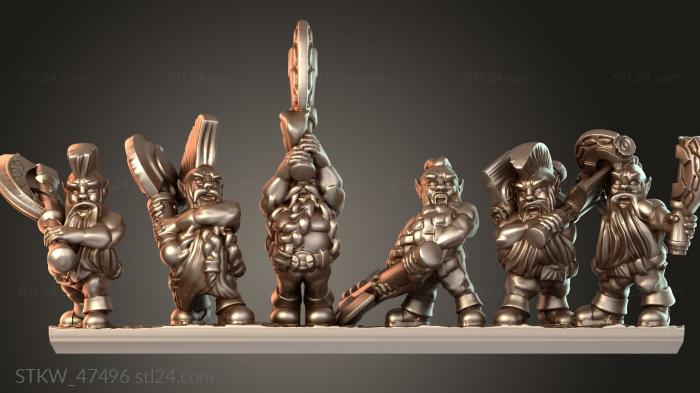Dwarves berserker valiant