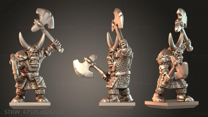 Dwarves Black Orcs Champion