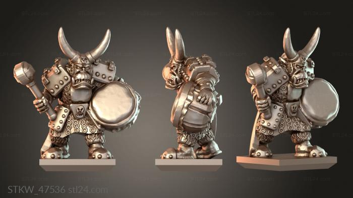 Dwarves Black Orcs Drummer