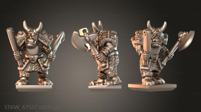 Dwarves Black Orcs ferocious